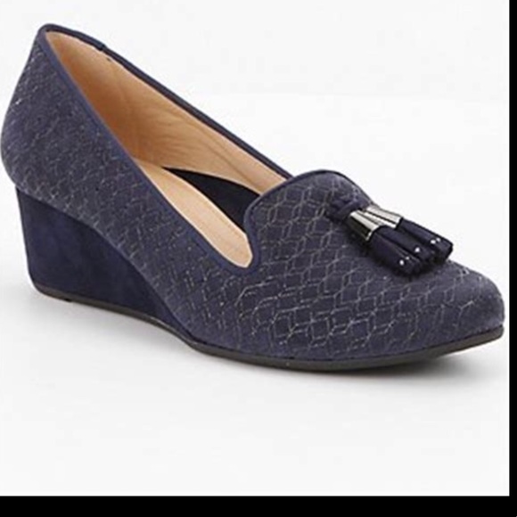 nuture Shoes - Nututure 9.5 tassel loafer wedge shoe jacquard